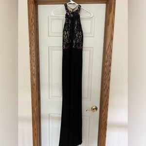 Formal Black and Lace Dress